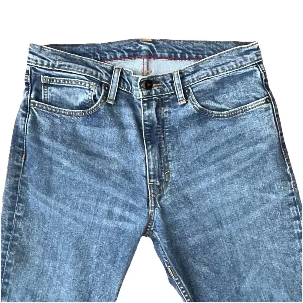 Levi's Skateboarding 511 Slim Fit Jeans Men 34x30 V-Stitch Hidden Rivet Durable